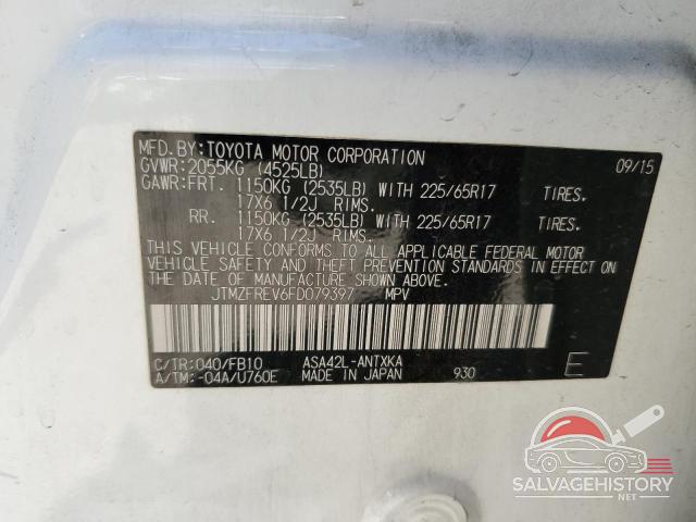 JTMZFREV6FD079397 2015 TOYOTA RAV4 photo no. 13