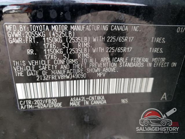 2T3ZFREV8HW349090 2017 TOYOTA RAV4 photo no. 13