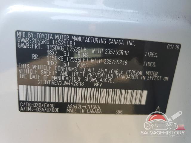 2T3YFREV2JW442818 2018 TOYOTA RAV4 photo no. 13