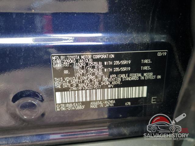 JTMA1RFV3KD019517 2019 TOYOTA RAV4 photo no. 13