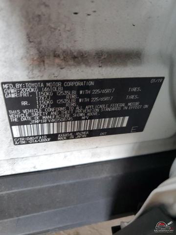 JTMP1RFV4KD508745 2019 TOYOTA RAV4 photo no. 13