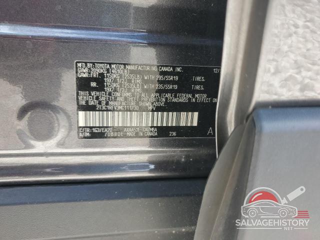 2T3C1RFV3MC111730 2021 TOYOTA RAV4 photo no. 13