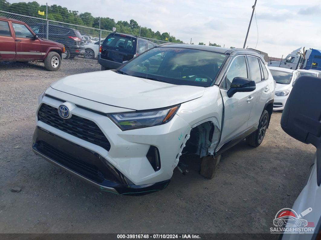 JTME6RFV2NJ020439 2022 TOYOTA RAV4 HYBRID photo no. 2