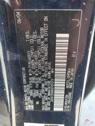 JTLKT324650181019 2005 TOYOTA SCION photo no. 13