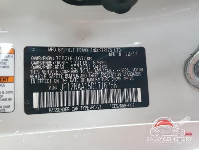JF1ZNAA15D1716758 2013 TOYOTA SCION photo no. 12