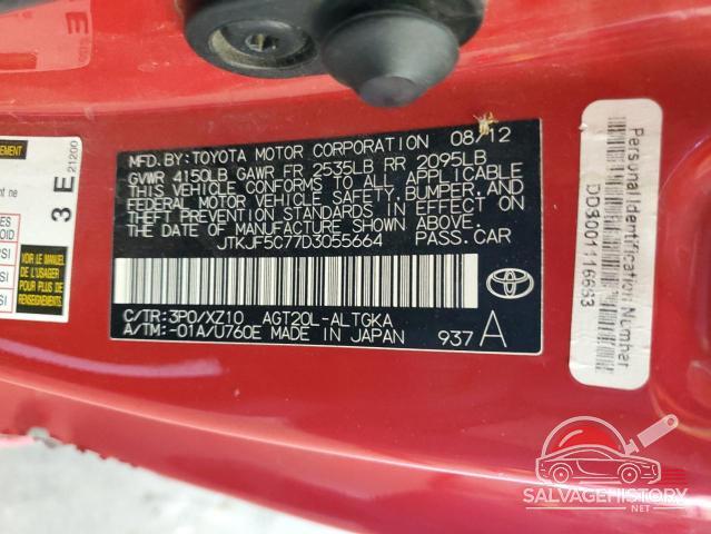 JTKJF5C77D3055664 2013 TOYOTA SCION photo no. 13