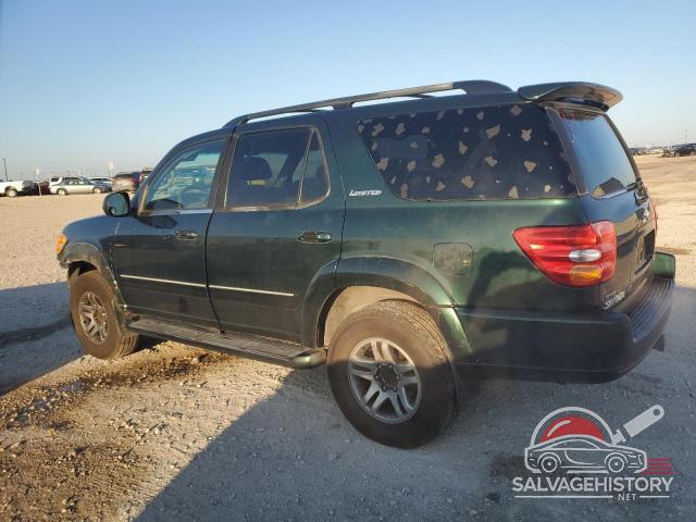 5TDZT38A34S211614 2004 TOYOTA SEQUOIA photo no. 2
