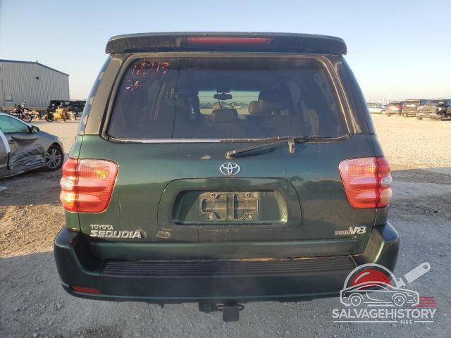 5TDZT38A34S211614 2004 TOYOTA SEQUOIA photo no. 6