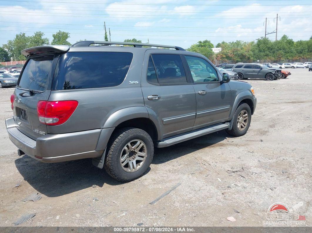 5TDBT44A25S253500 2005 TOYOTA SEQUOIA photo no. 4
