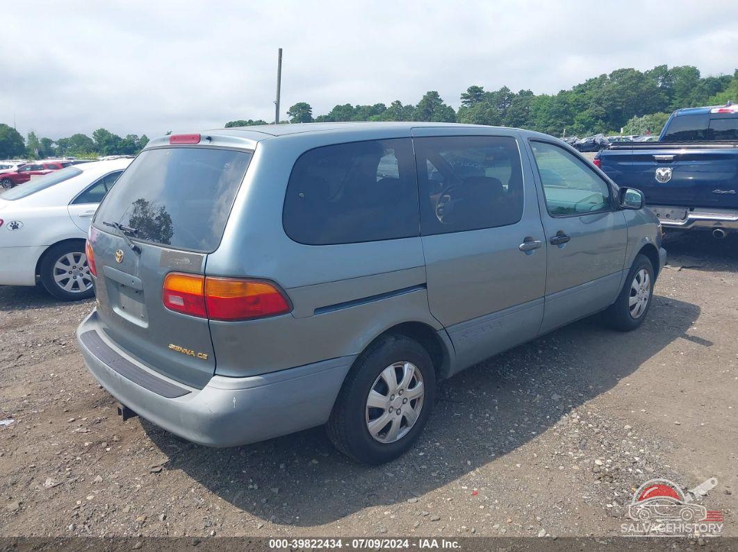 4T3ZF19C7YU200082 2000 TOYOTA SIENNA photo no. 4