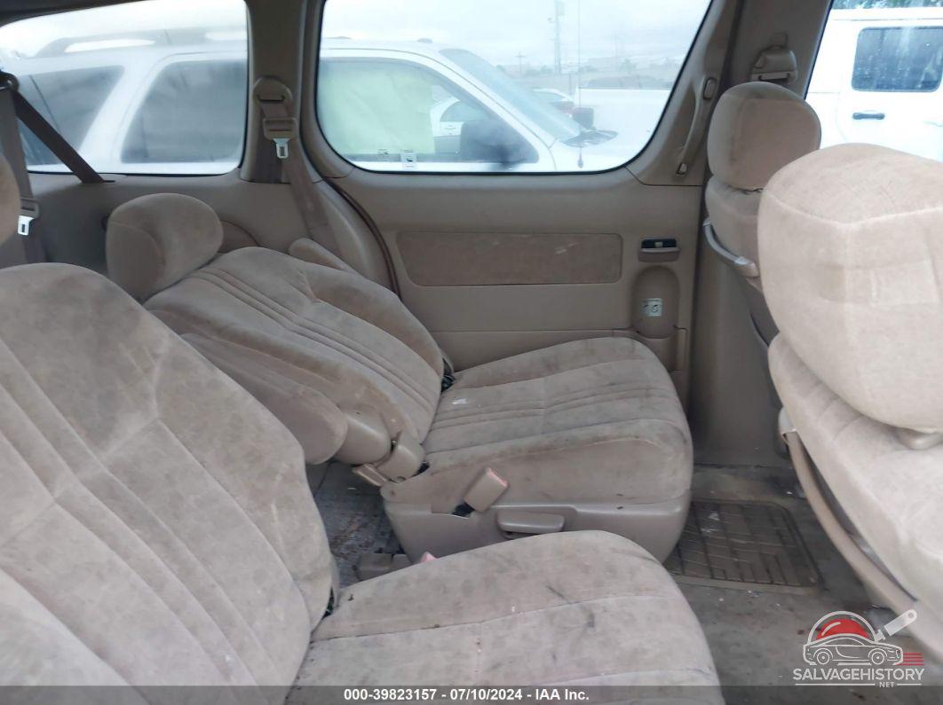 4T3ZF13C91U330315 2001 TOYOTA SIENNA photo no. 8
