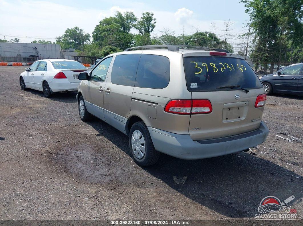 4T3ZF13C12U507893 2002 TOYOTA SIENNA photo no. 3