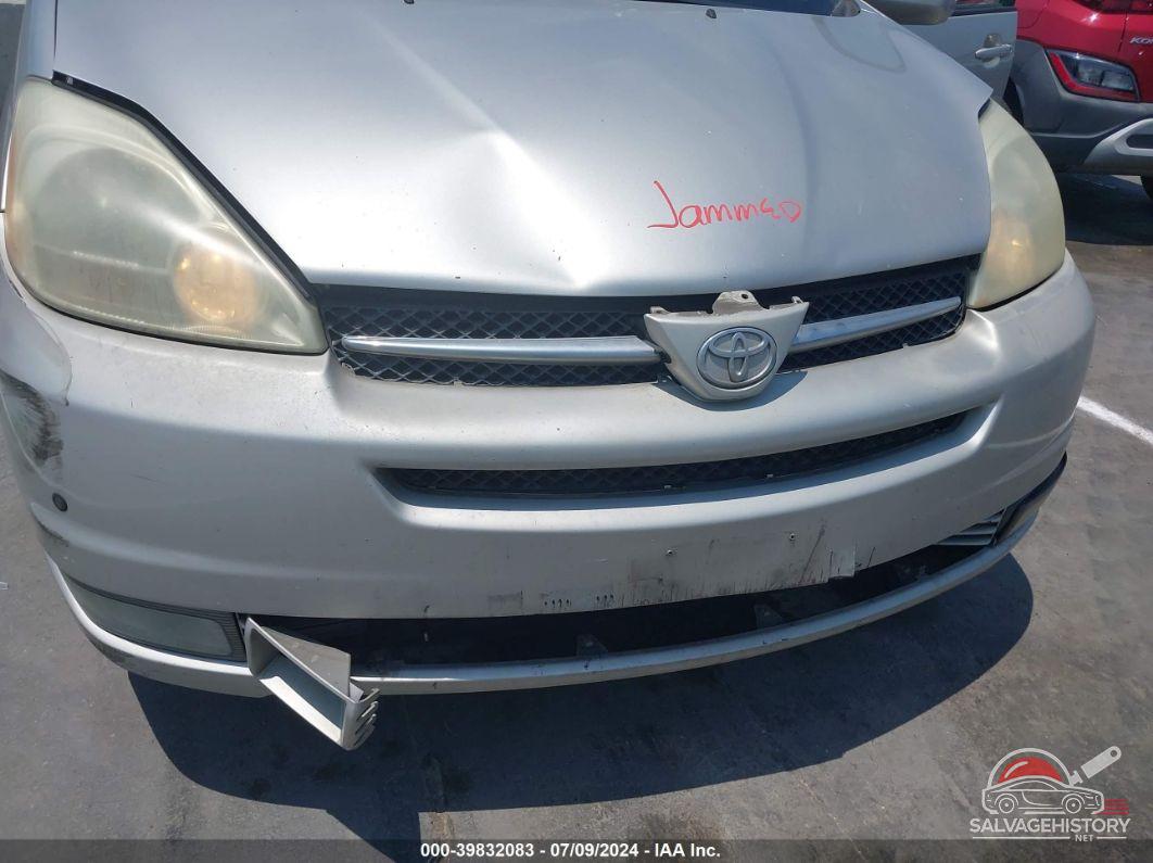 5TDZA22C24S042342 2004 TOYOTA SIENNA photo no. 6