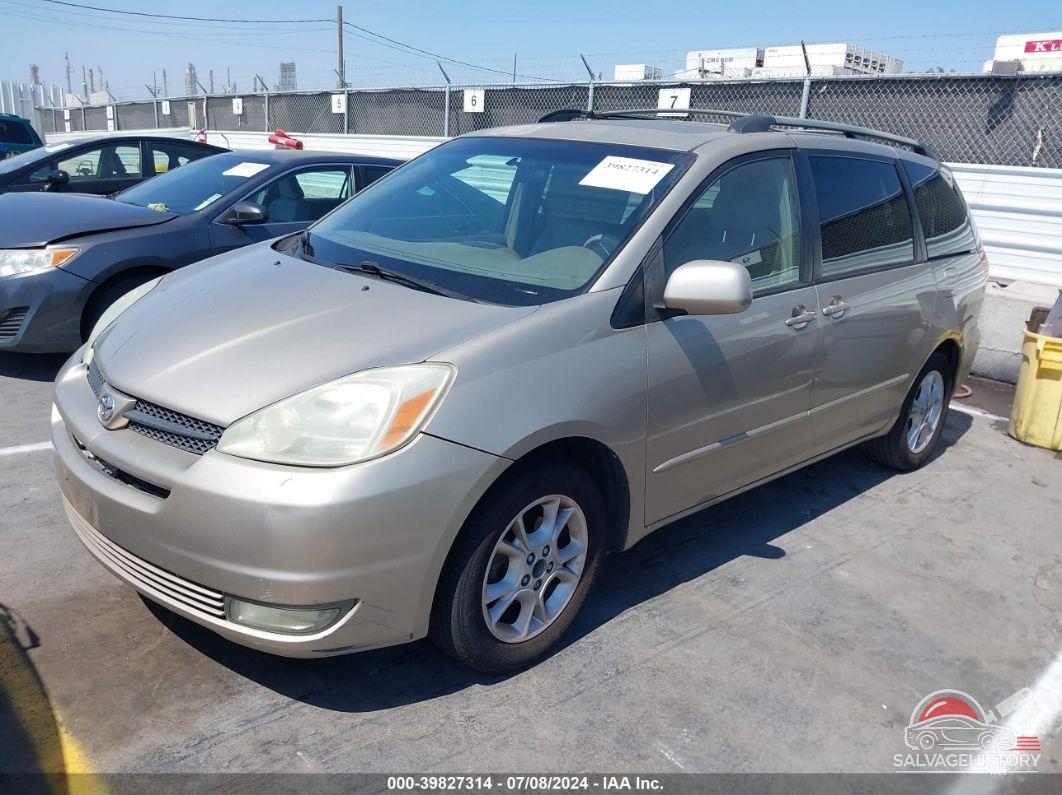 5TDZA22C84S035010 2004 TOYOTA SIENNA photo no. 2