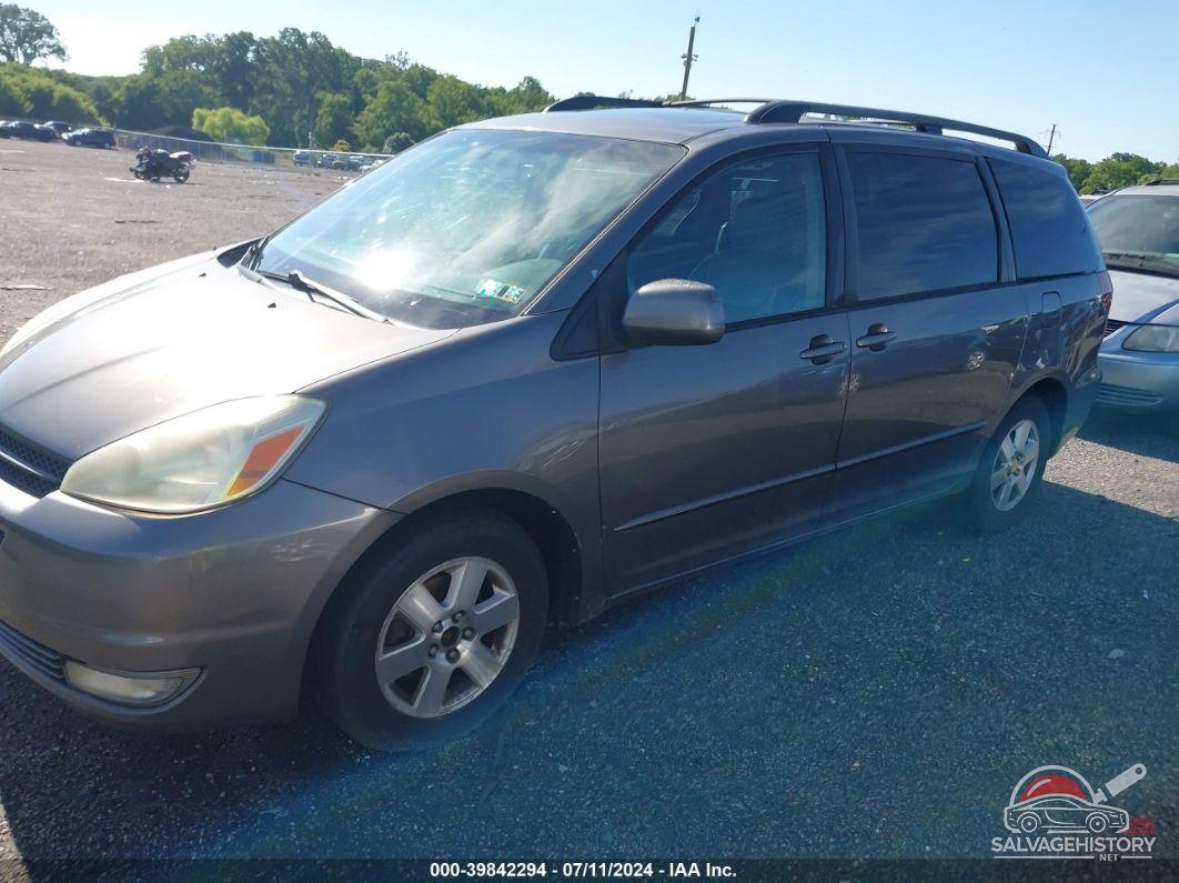 5TDZA22C94S157035 2004 TOYOTA SIENNA photo no. 2