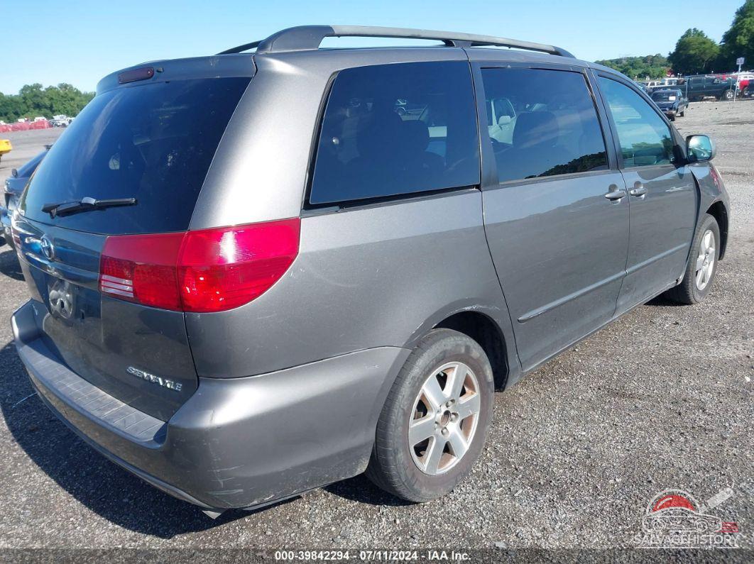 5TDZA22C94S157035 2004 TOYOTA SIENNA photo no. 4