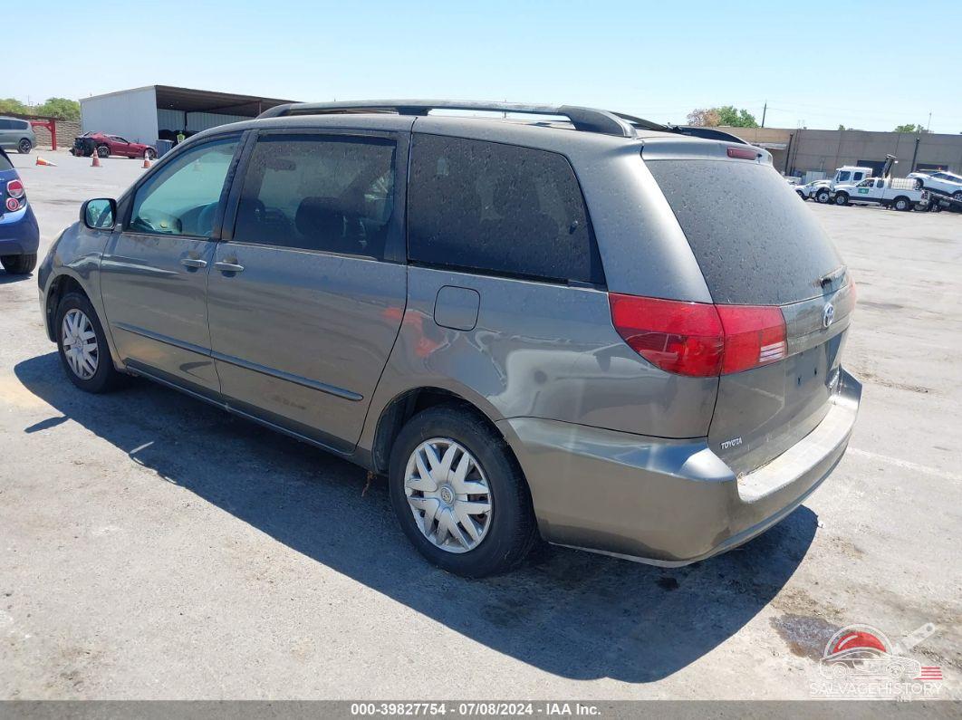 5TDZA23C44S194315 2004 TOYOTA SIENNA photo no. 3