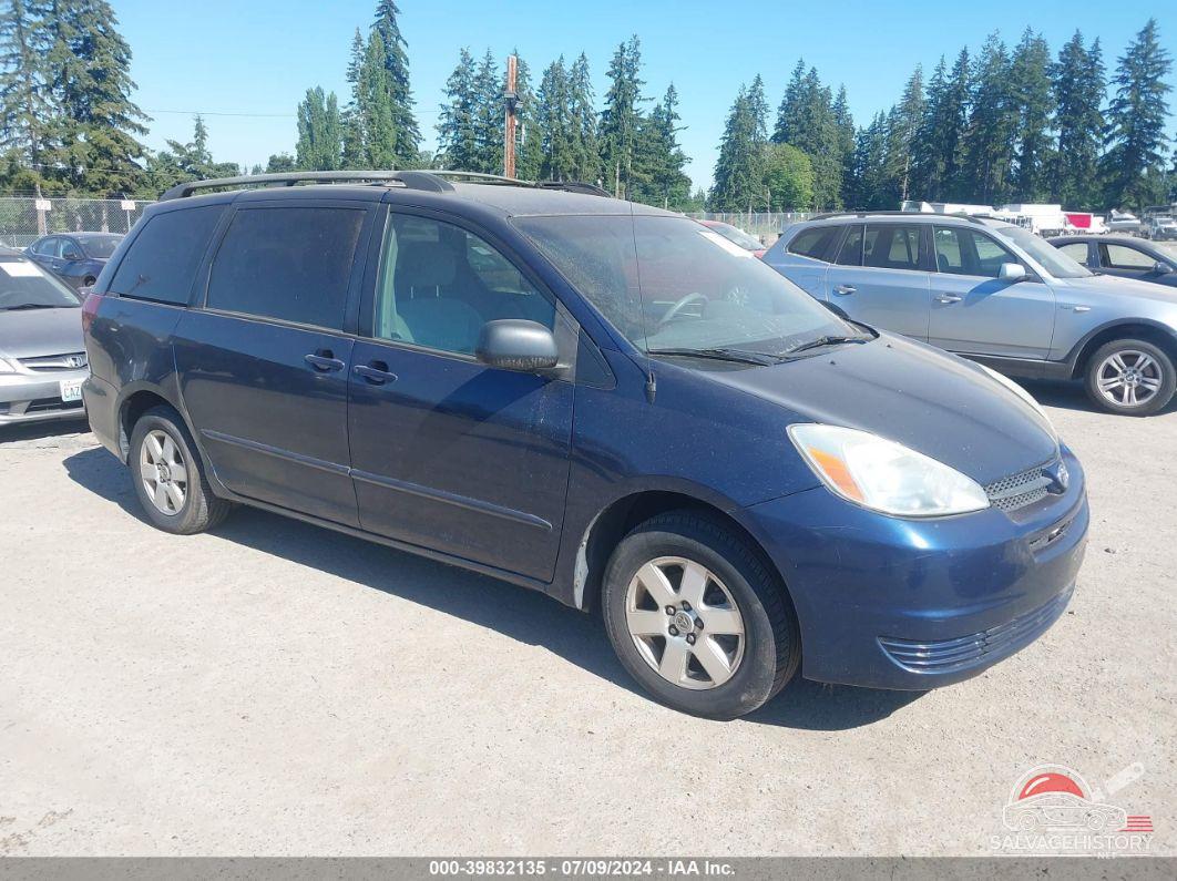 5TDZA23C25S310550 2005 TOYOTA SIENNA photo no. 20