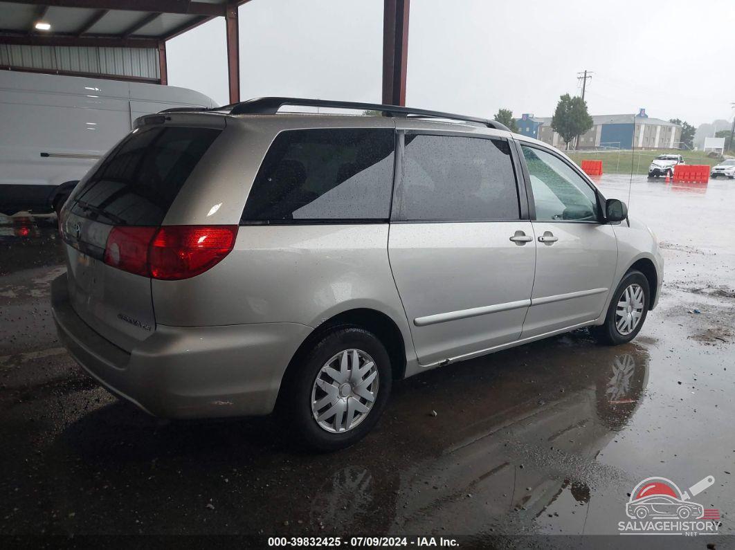 5TDZA23C76S466228 2006 TOYOTA SIENNA photo no. 4