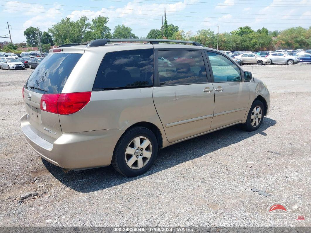 5TDZA23C96S434705 2006 TOYOTA SIENNA photo no. 4