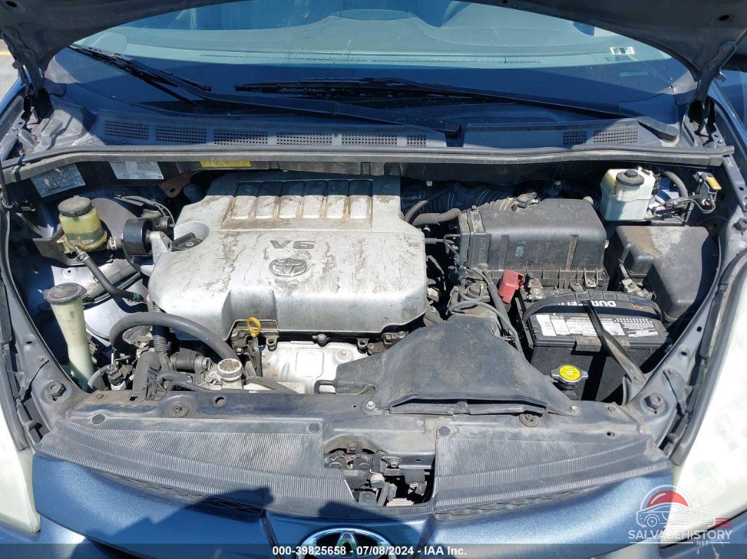 5TDZK23C17S083691 2007 TOYOTA SIENNA photo no. 10