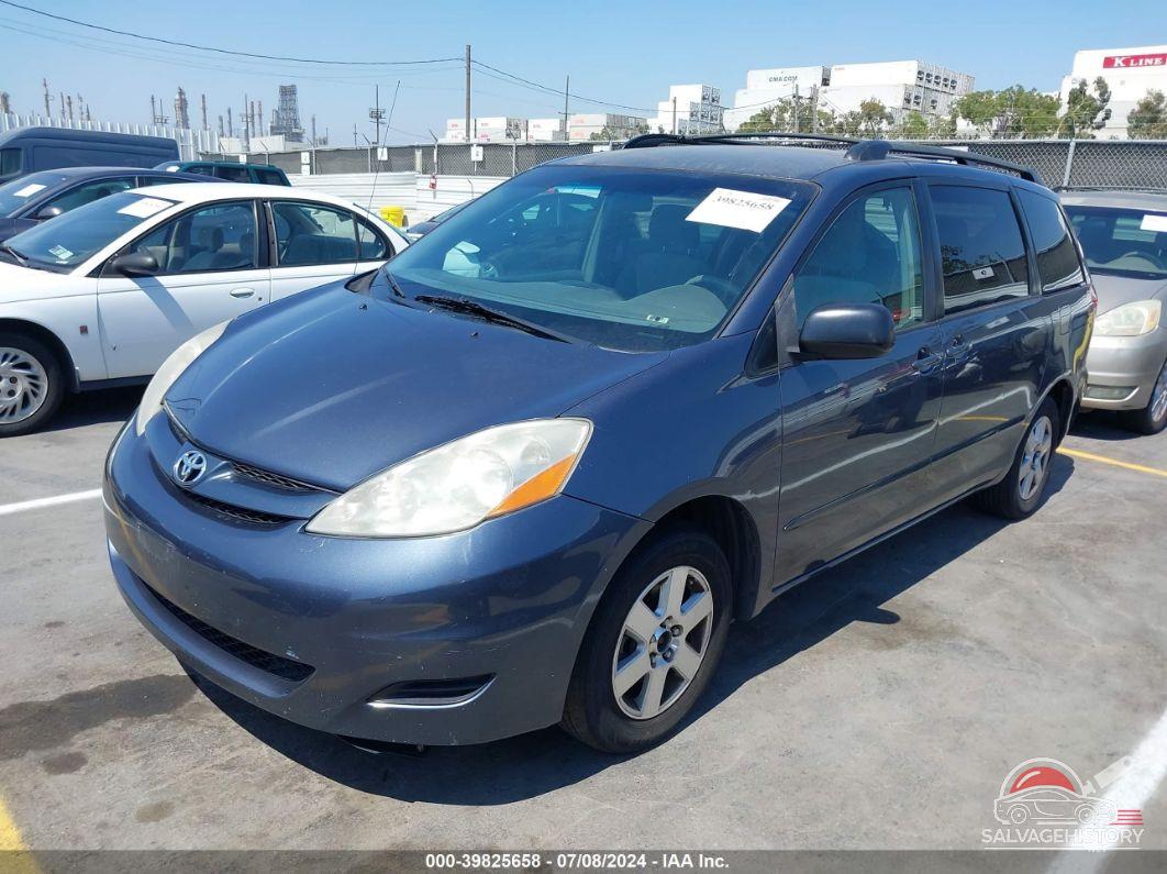 5TDZK23C17S083691 2007 TOYOTA SIENNA photo no. 2