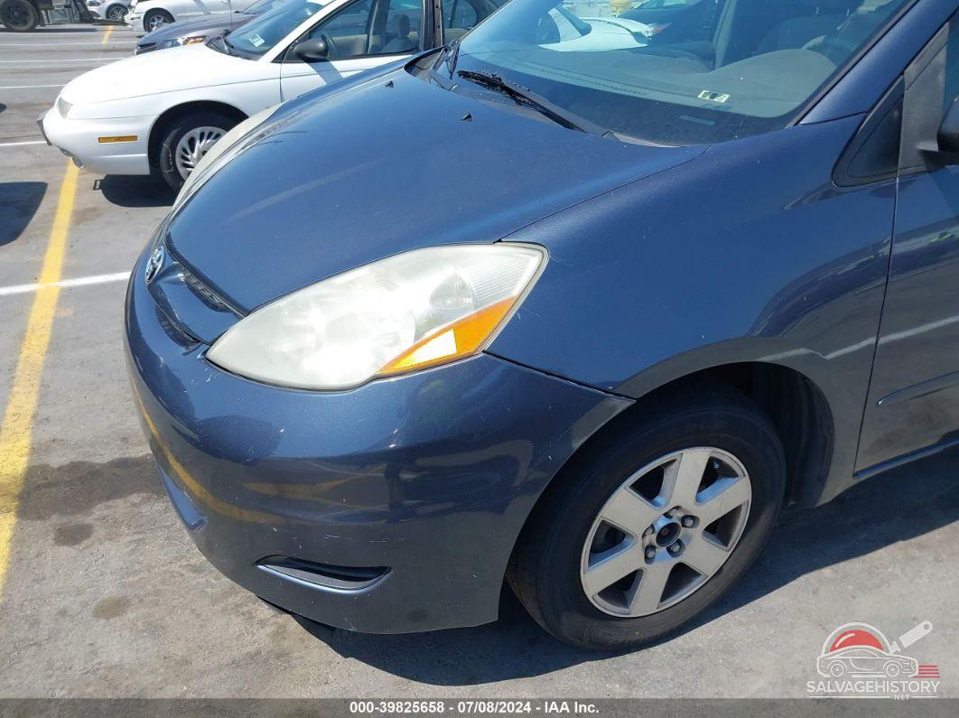 5TDZK23C17S083691 2007 TOYOTA SIENNA photo no. 6