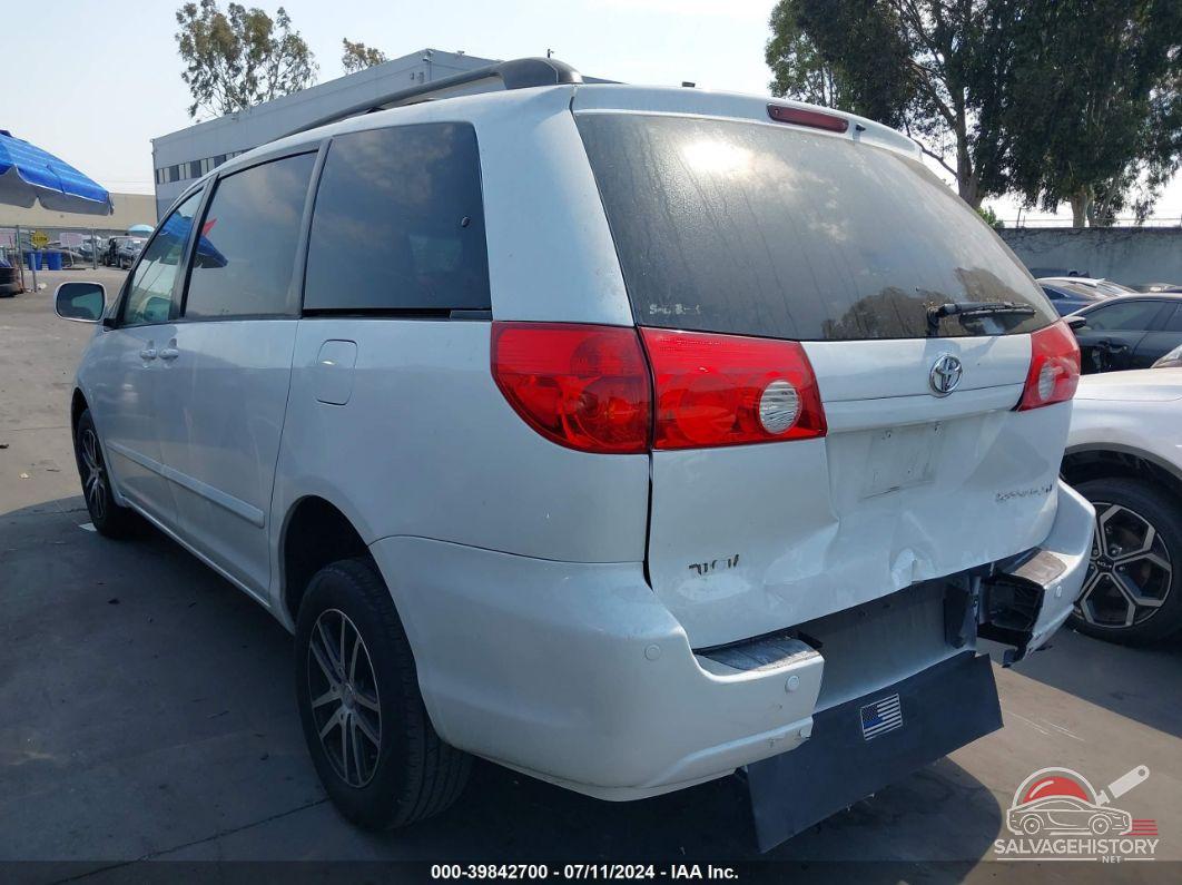 5TDZK22C98S157958 2008 TOYOTA SIENNA photo no. 3