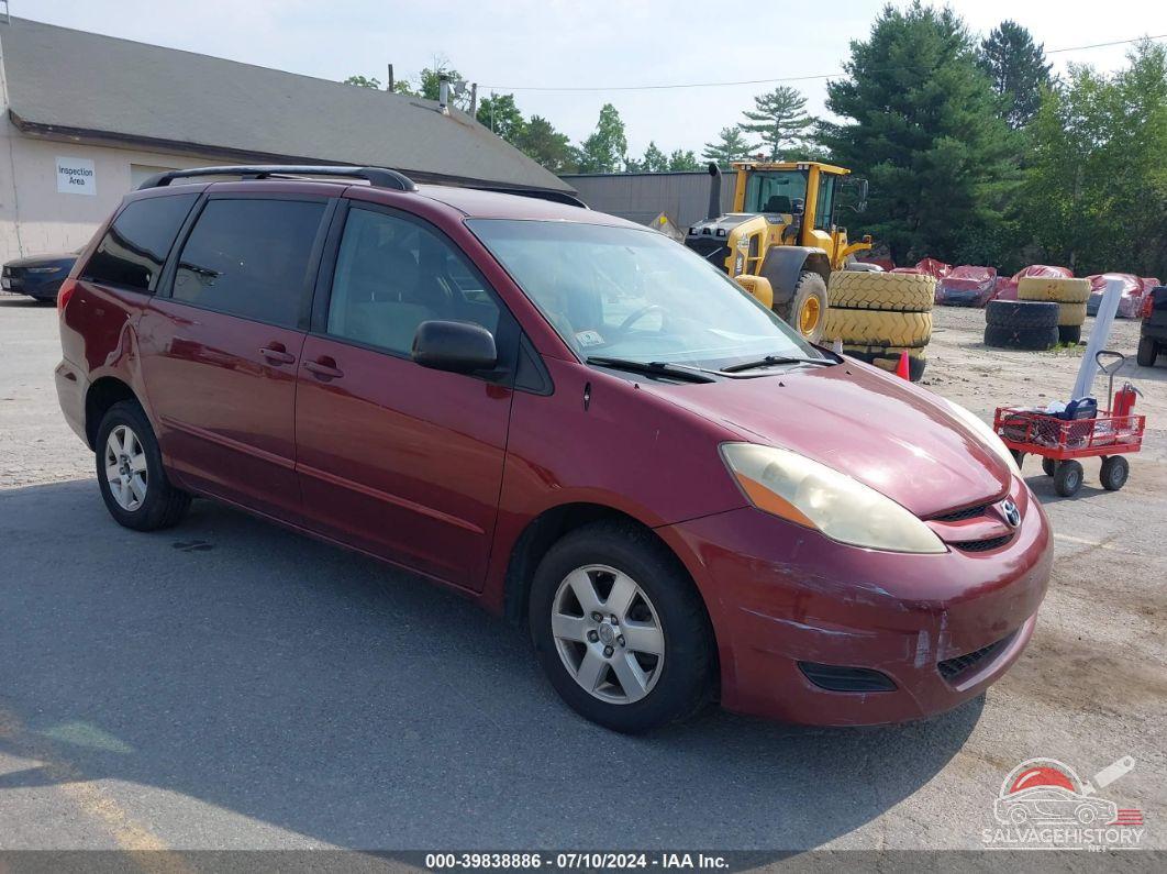 5TDZK23C48S175833 2008 TOYOTA SIENNA photo no. 8