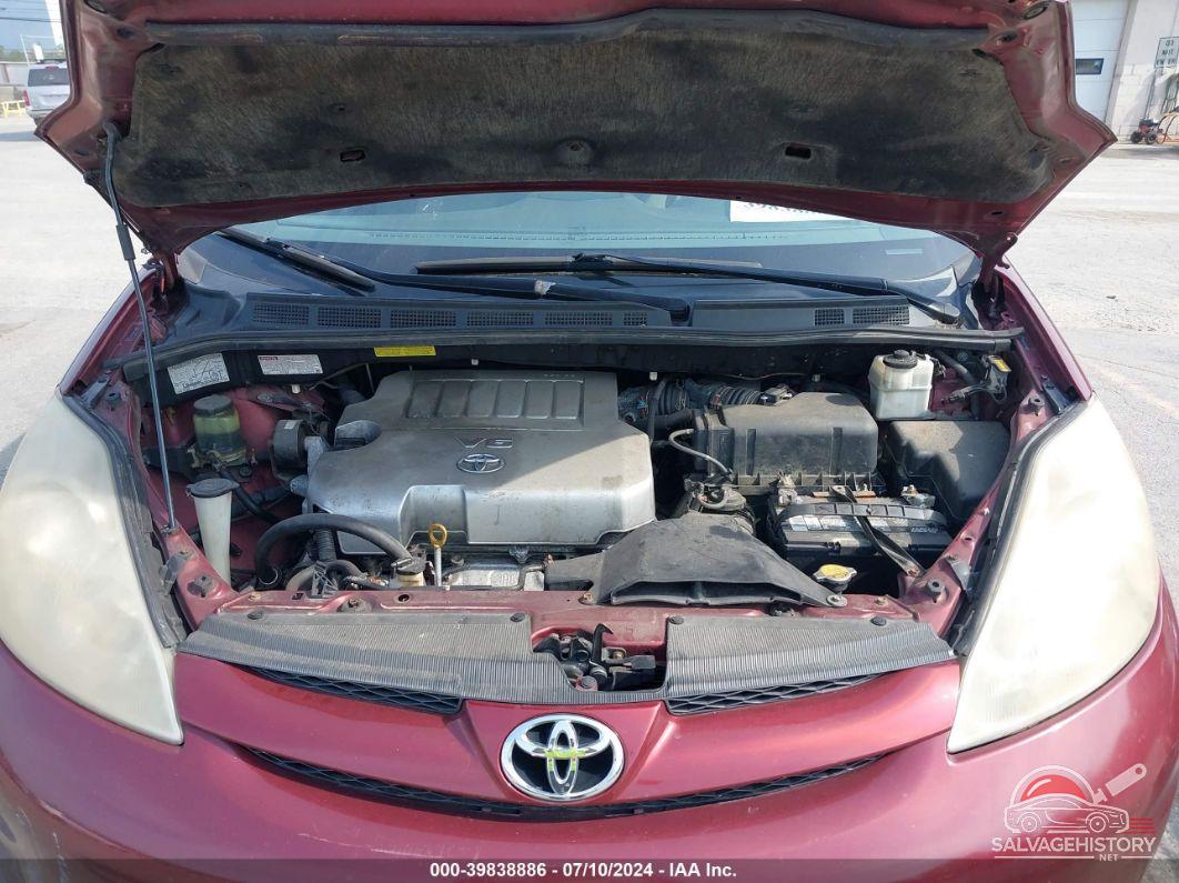 5TDZK23C48S175833 2008 TOYOTA SIENNA photo no. 10
