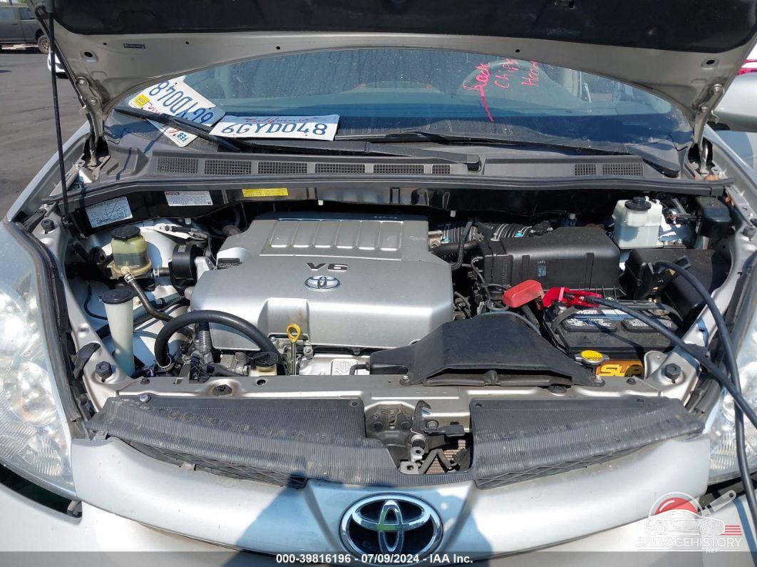 5TDZK22C19S261863 2009 TOYOTA SIENNA photo no. 10