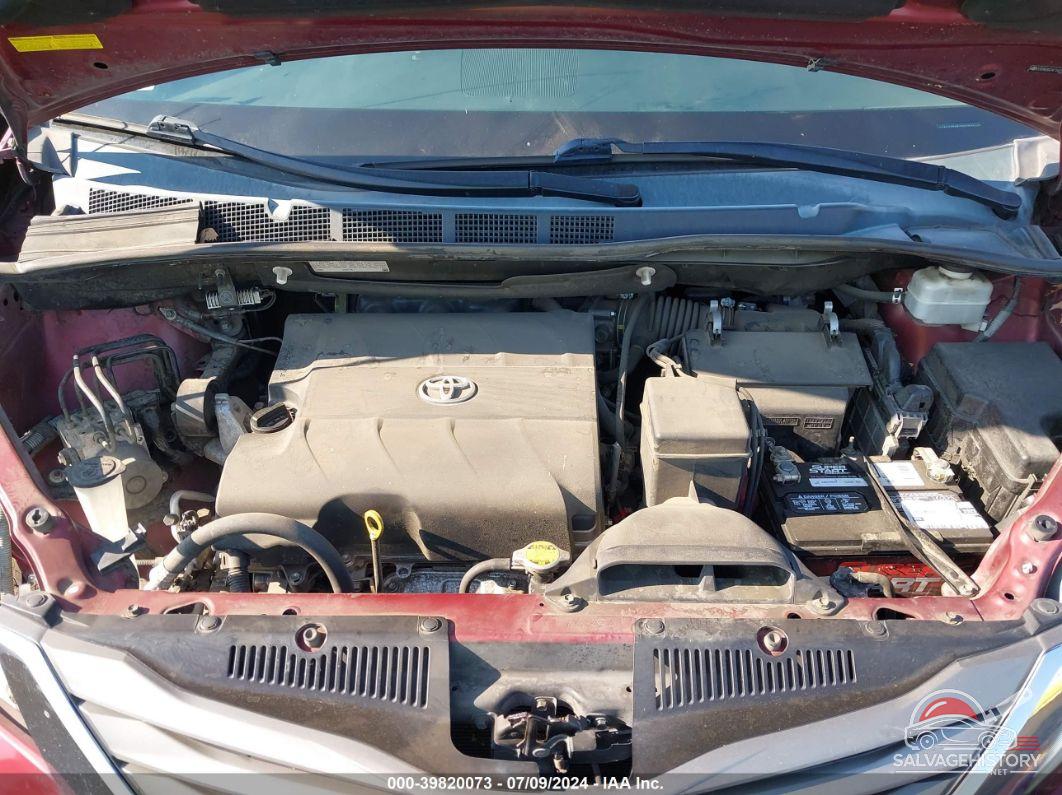 5TDYK3DC4ES481412 2014 TOYOTA SIENNA photo no. 10