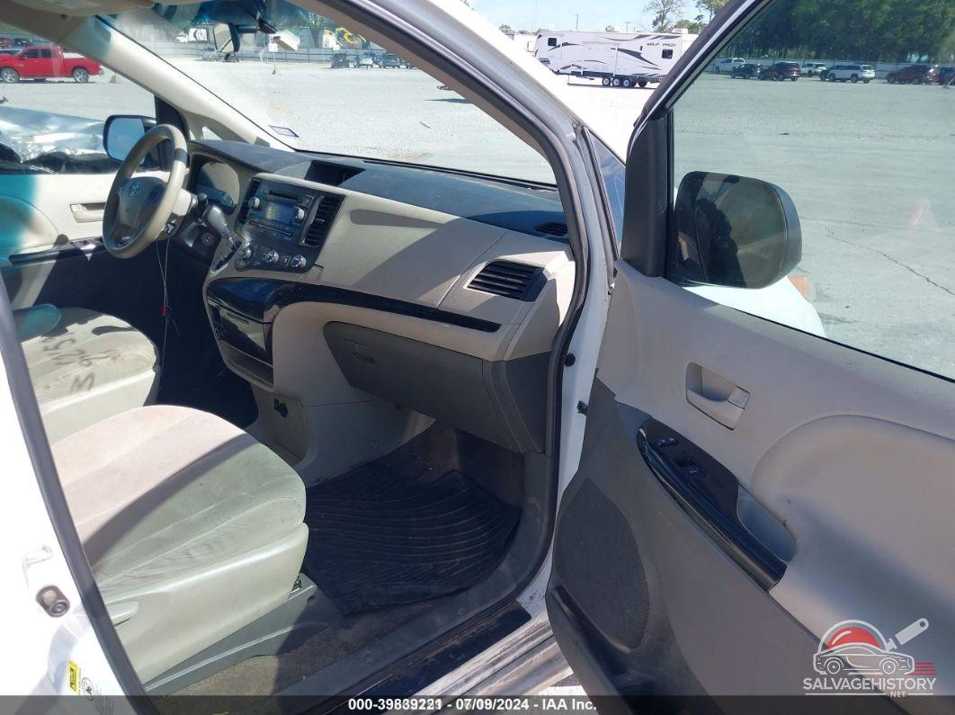 5TDZK3DC6ES468066 2014 TOYOTA SIENNA photo no. 5