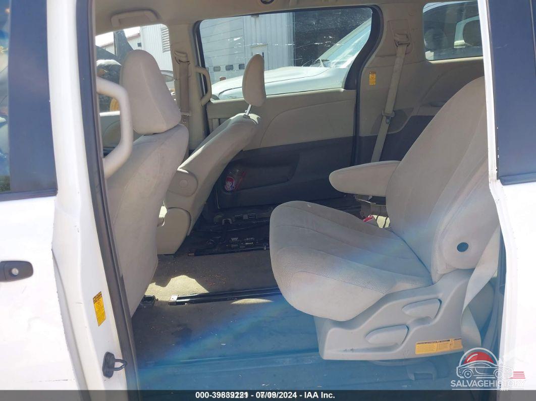 5TDZK3DC6ES468066 2014 TOYOTA SIENNA photo no. 8