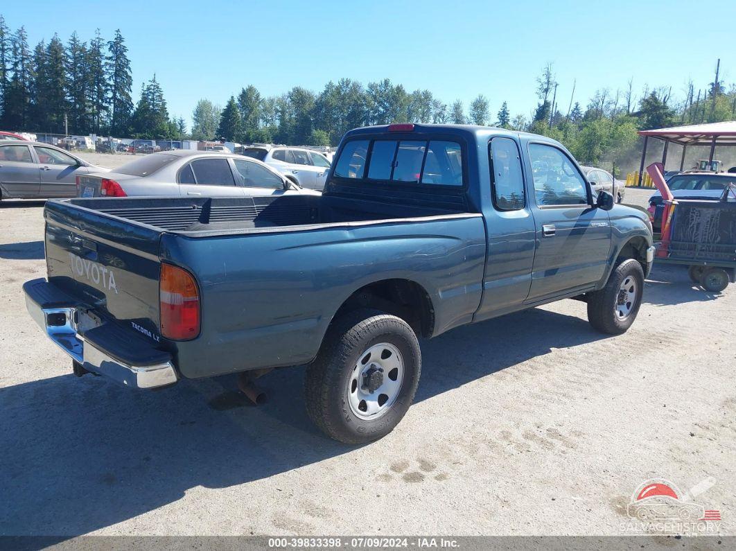 4TAWM72N7VZ243660 1997 TOYOTA TACOMA photo no. 4