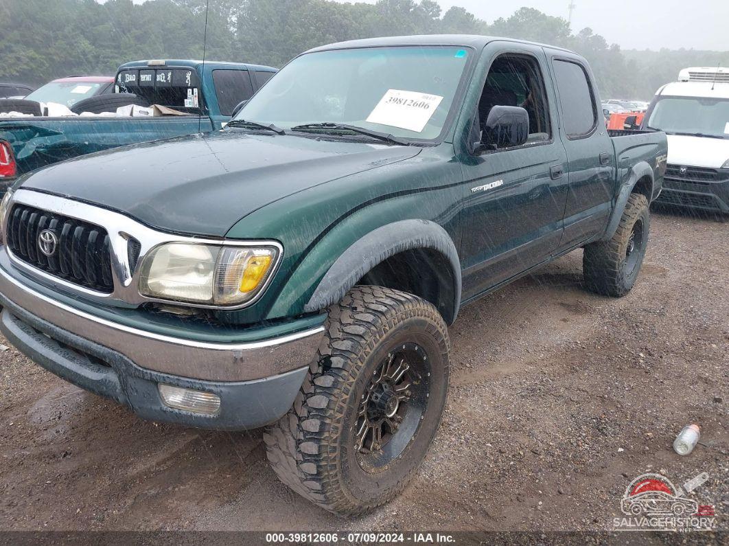 5TEGN92N81Z777945 2001 TOYOTA TACOMA photo no. 2