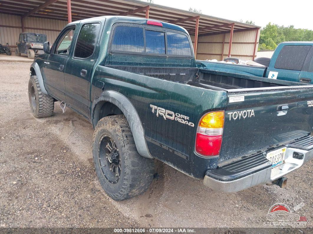 5TEGN92N81Z777945 2001 TOYOTA TACOMA photo no. 3