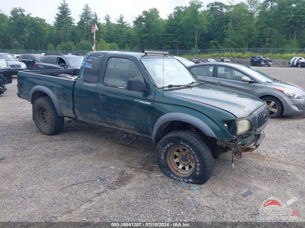 5TEWM72N41Z836136 2001 TOYOTA TACOMA photo no. 10