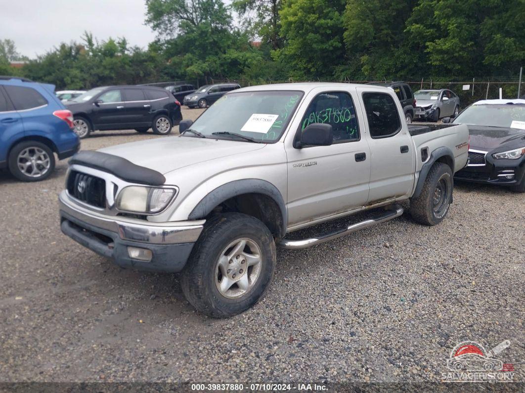 5TEHN72N72Z035496 2002 TOYOTA TACOMA photo no. 2