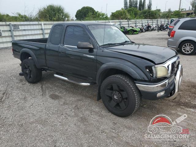 5TESM92N42Z133356 2002 TOYOTA TACOMA photo no. 4