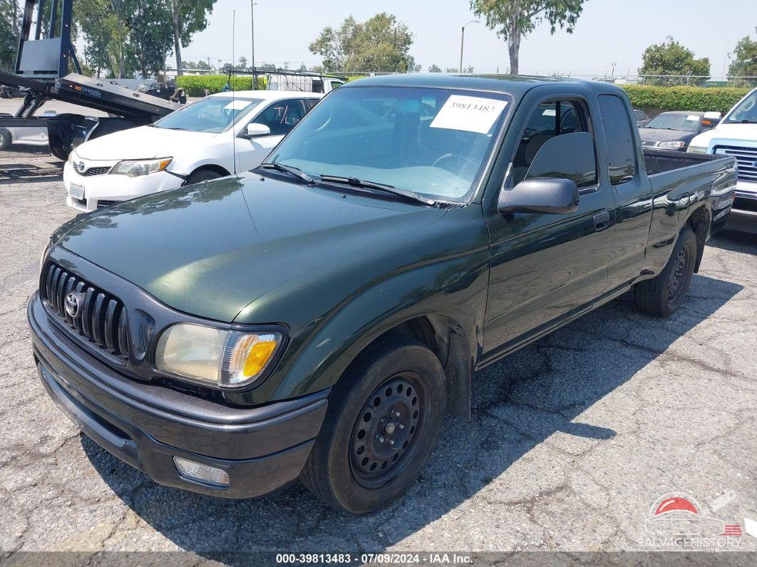 5TEVL52N42Z885521 2002 TOYOTA TACOMA photo no. 2