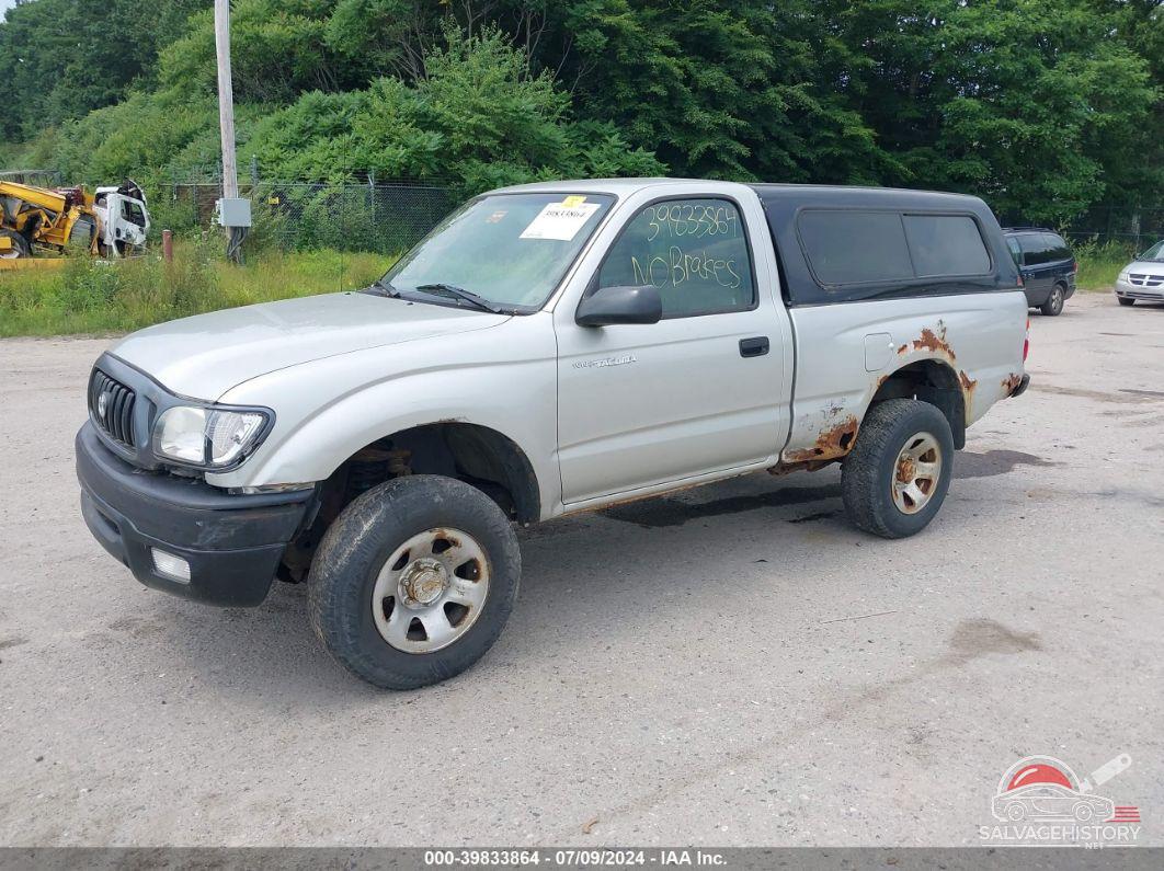5TEPM62N14Z339872 2004 TOYOTA TACOMA photo no. 2