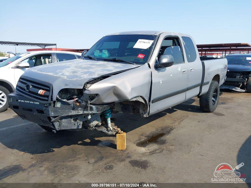 5TBBT4410YS011611 2000 TOYOTA TUNDRA photo no. 2