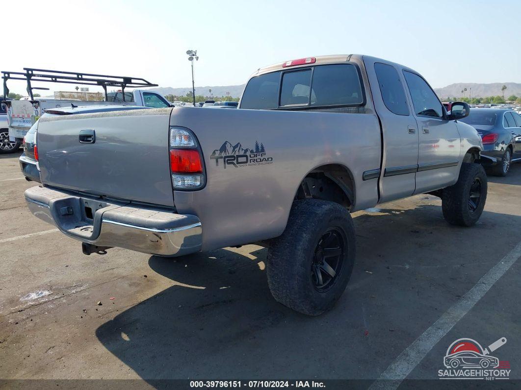 5TBBT4410YS011611 2000 TOYOTA TUNDRA photo no. 4