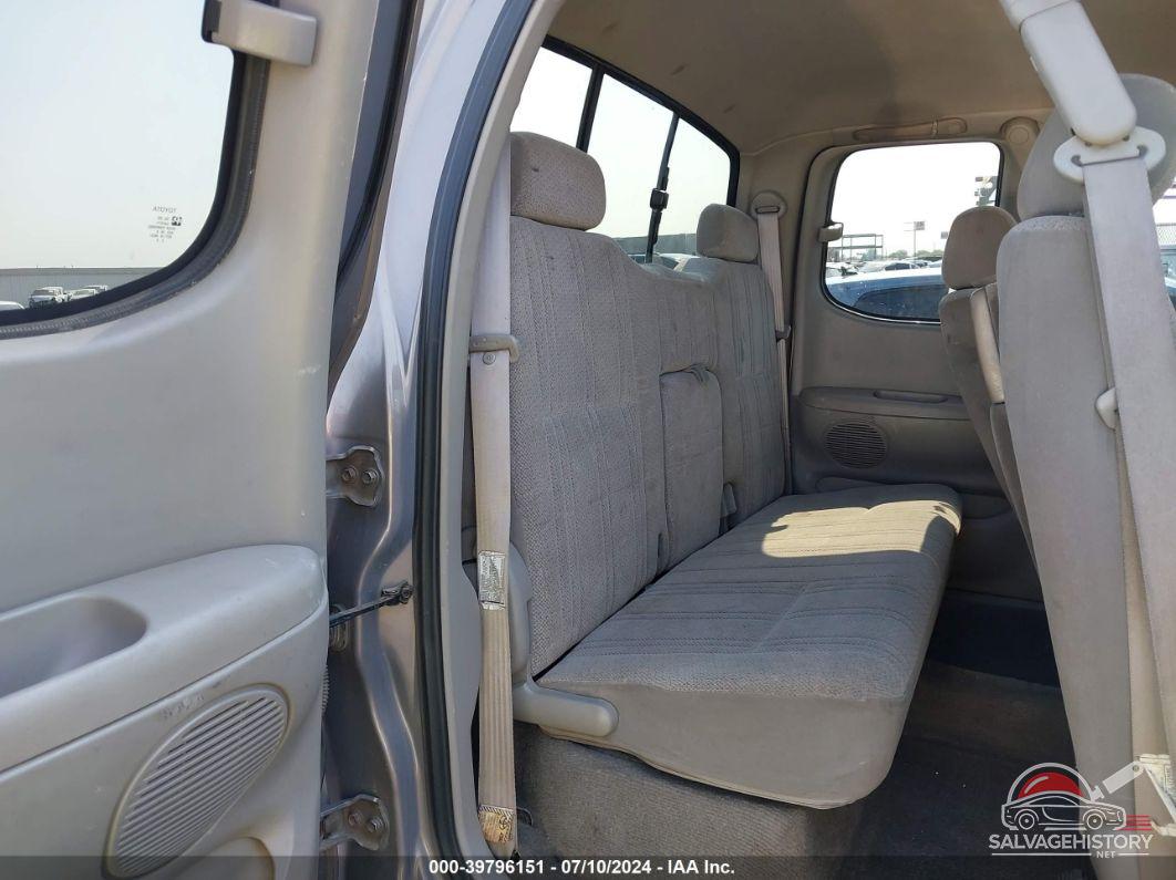 5TBBT4410YS011611 2000 TOYOTA TUNDRA photo no. 8