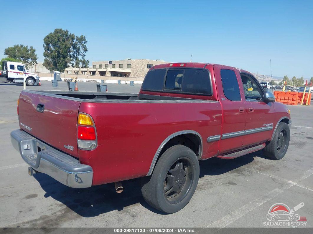 5TBRT34122S326684 2002 TOYOTA TUNDRA photo no. 4