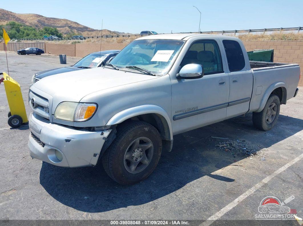 5TBBT441X3S405917 2003 TOYOTA TUNDRA photo no. 2