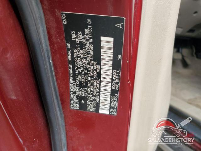 5TBDT44115S483823 2005 TOYOTA TUNDRA photo no. 12