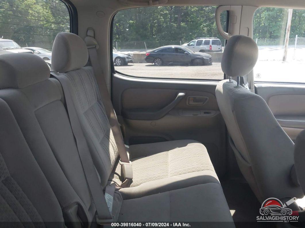 5TBDT44135S486674 2005 TOYOTA TUNDRA photo no. 8