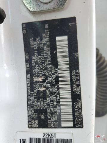 5TFUY5F11AX157116 2010 TOYOTA TUNDRA photo no. 12